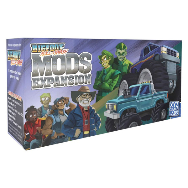 Picture of XYZ Game Labs XYZ0008 BIGFOOT - Roll & Smash MODS Expansion Board Game