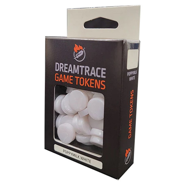 GGXDTTK13 DreamTrace Gaming Tokens - Poppymilk White