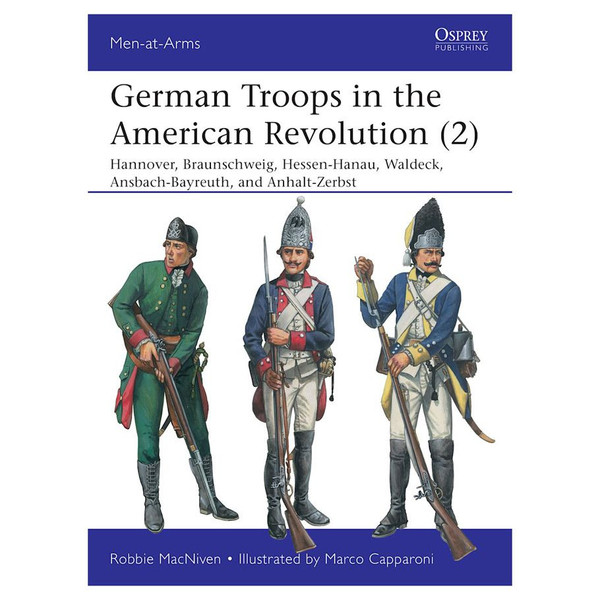 Picture of Osprey Publishing OSPMAA543 German Troops in the American Rev Book - Pack of 2