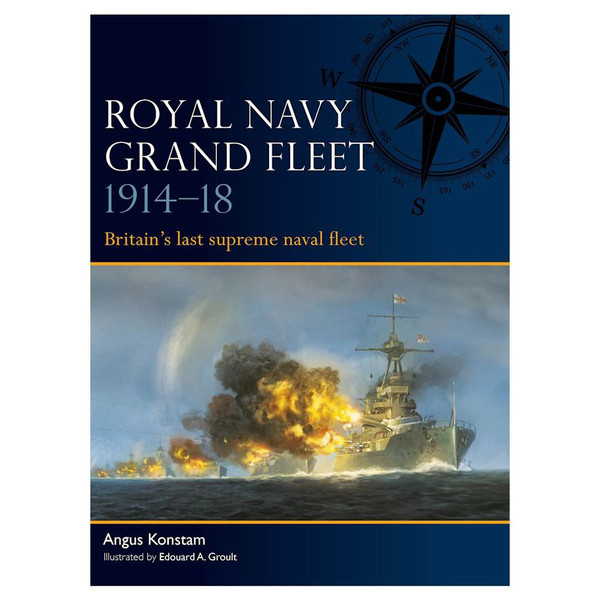 Picture of Osprey Publishing OSPFLT10 Royal Navy Grand Fleet 1914-18 Book