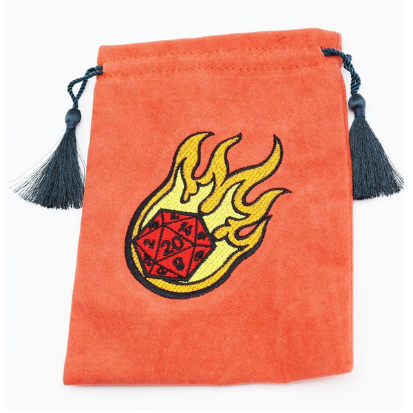FBG6049 Dice Bag - Dice Fire Ball