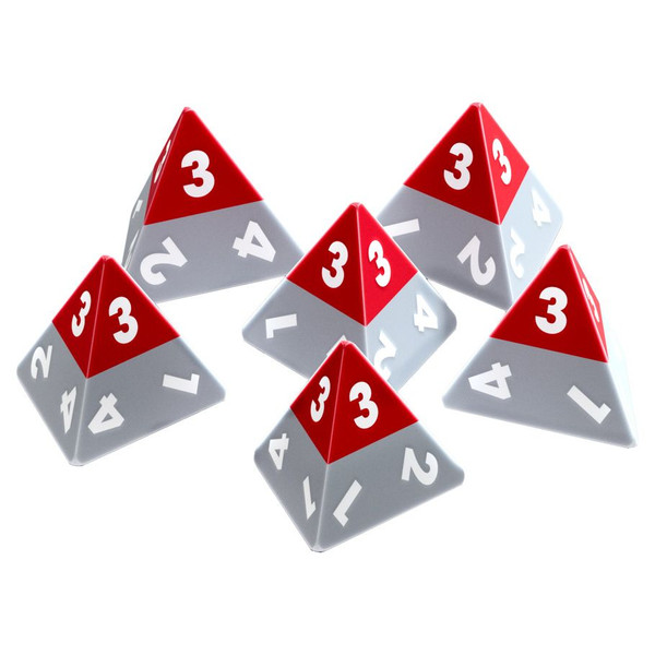 HTG171V004 Triangle Agency - Dice Set - 6d4