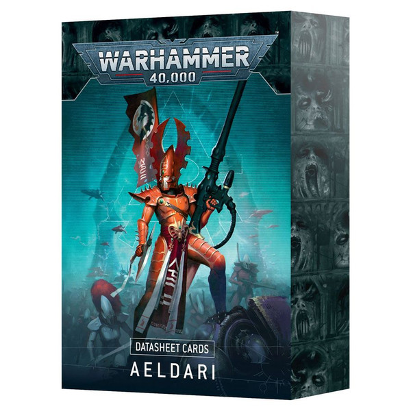 Picture of Games Workshop GAW60050104003 46-02 Warhammer 40&#44; 000 - Aeldari - Datasheet cards