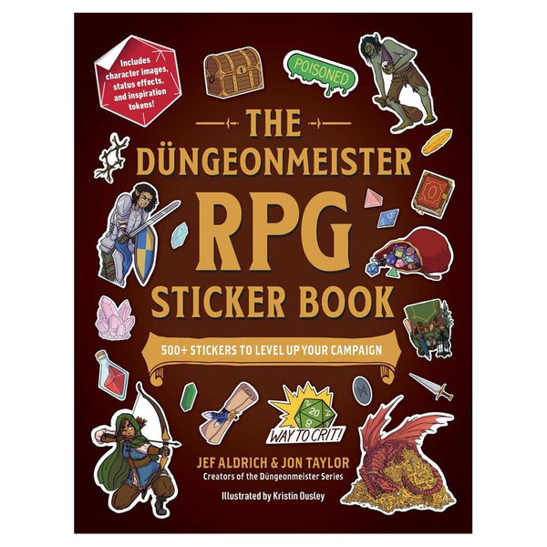 Picture of Adams Media ADM23550 The Dungeonmeister RPG Sticker Book