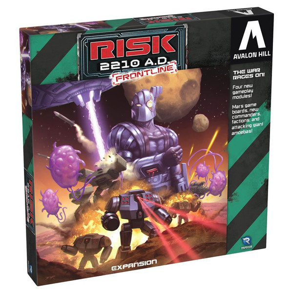 REN02754 Risk 2210 A.D. - Frontline Expansion Board Game