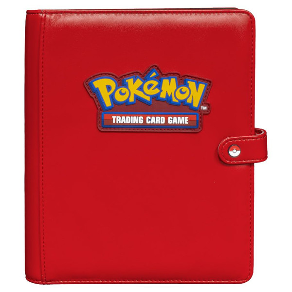 ULP16519 Binder - 4-Pocket - Pokemon - Premium Snap Binder - Red