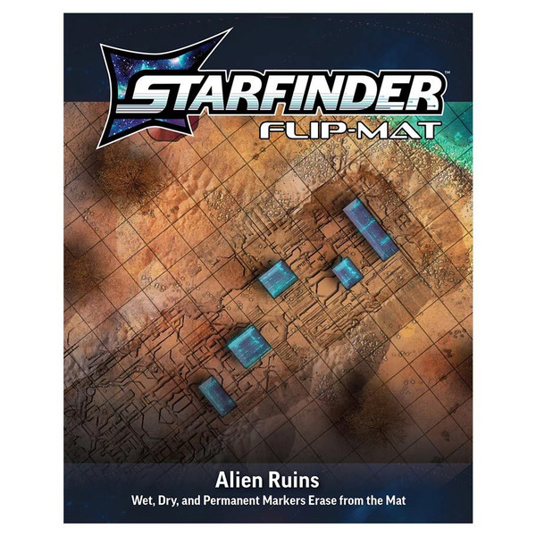 PZO21004-FM Starfinder 2E - Flip Mat - Alien Ruins