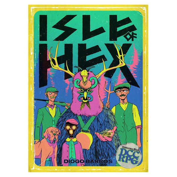 SDJZ0064 Dungeon Crawl Classics - Adventure - Isle of Hex