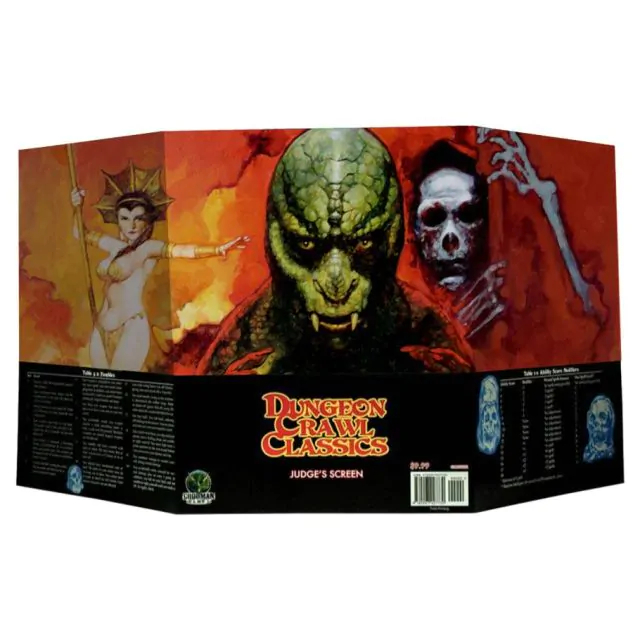 GMG5311 Dungeon Crawl Classics RPGACC Denizens Judge Screen