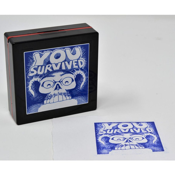 Picture of Weird Works WWS1002 RPG Stamp - YOU SURVIVED