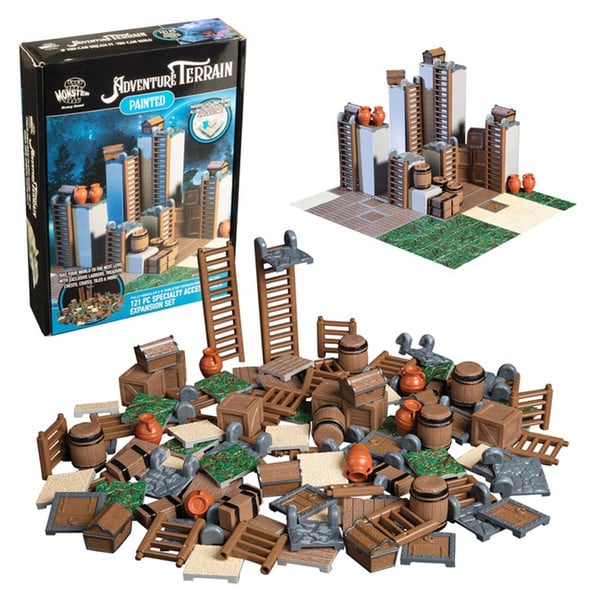 MONRMATSPECTP561 Monster Adventure Terrain Painted Specialty Accessories  121 Piece