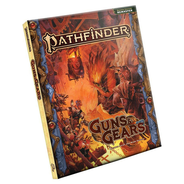 PZO12010-PE Pathfinder 2E Guns & Gears Remastered Pocket Edition Role Playing Game