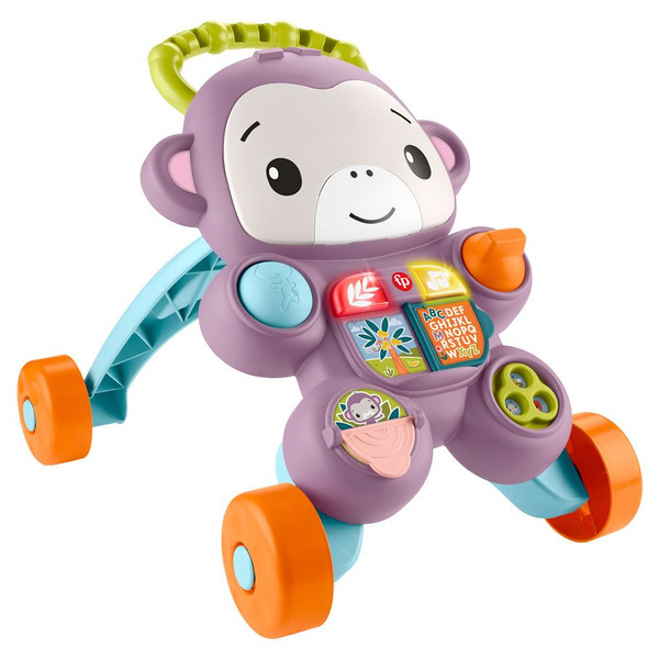 Picture of Fisher-Price MTTJFD92 Purple Monkey Walker Toys - 2 Piece