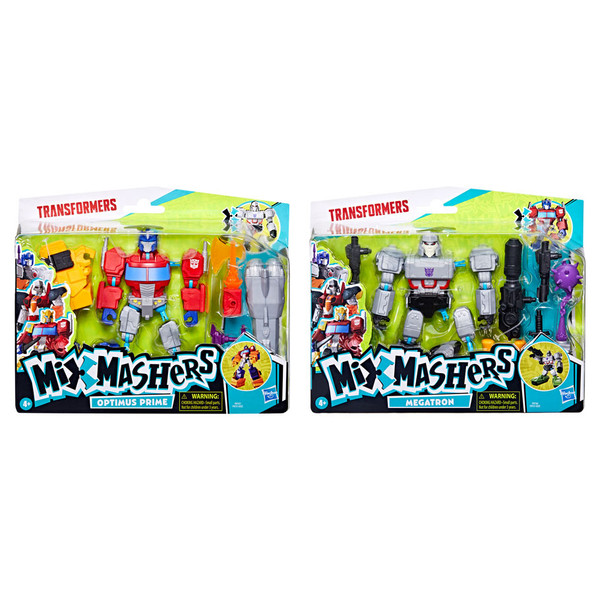 Picture of Hasbro HSBF9731 Mixmashers Transformers Deluxe Assortment Toys - 6 Piece