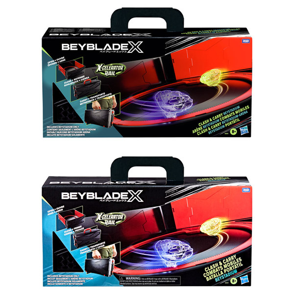 Picture of Hasbro HSBG0841 Beyblade X-Portable Stadium Toys - 3 Piece