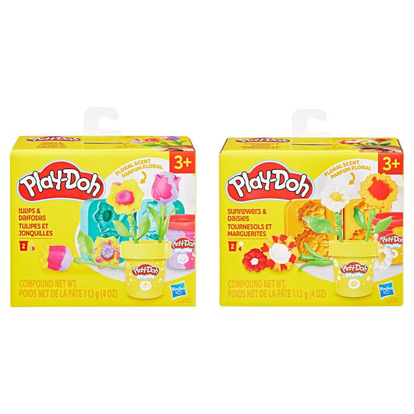 Picture of Hasbro HSBG1897 Play-Doh Little Flowers Assortment Toys - 4 Piece