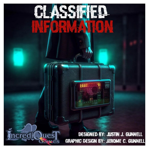 IQGCI002 Classified Information Card Game
