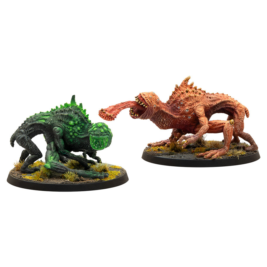 MUH01620118 Cryptids Snallygasters Fallout Miniature
