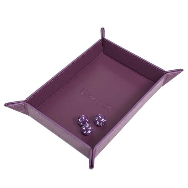 Picture of Ultra Pro ULP16489 Foldable Tray Vivid Midnight Plum Dice Game
