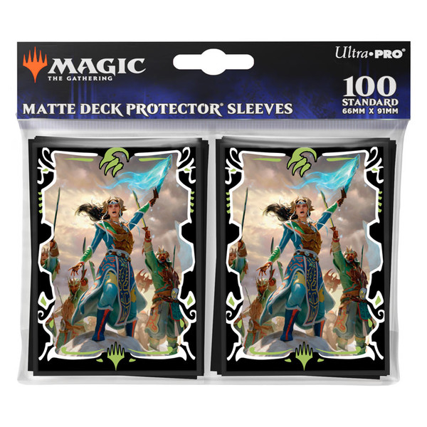 ULP38801 Deck Protector Magic the Gathering Tarkir Dragonstorm Eshki Temurs Roar Card Game - 100 Count