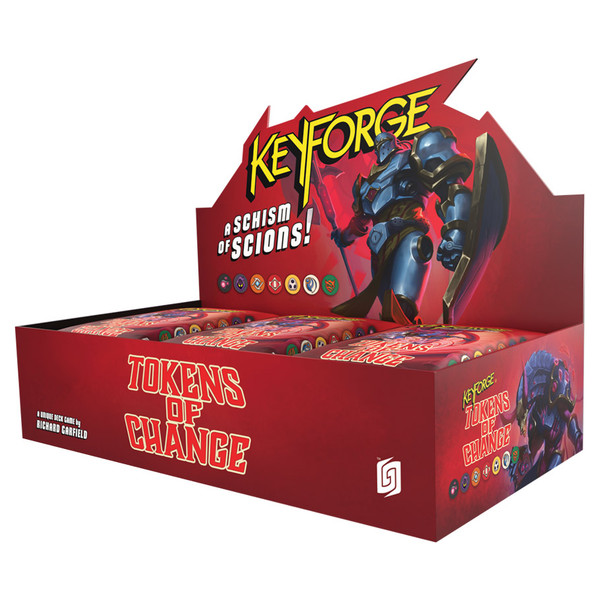 GGXKF19D KeyForge Tokens of Change Archon Deck Display Card Game