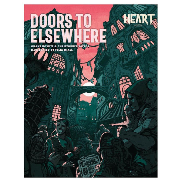 RRD020505 Heart Doors to Elsewhere 2024 Role Playing Game
