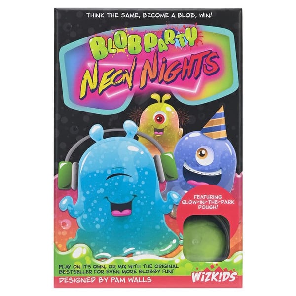 Picture of WizKids WZK87625 Blob Party Neon Nights Board Game