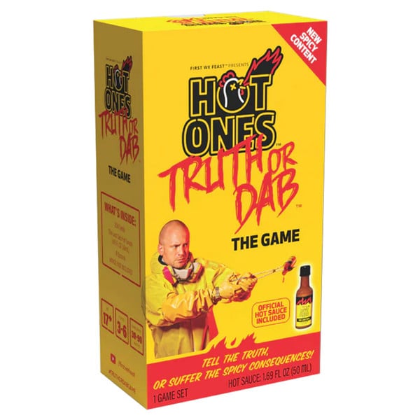 Picture of Wilder Toys WDT772 Hot Ones Truth or Dab The Board Game
