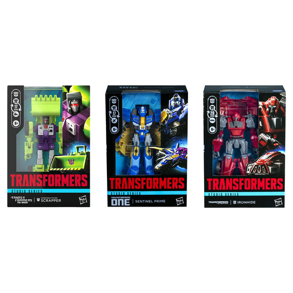 HSBG0478 Studio Series Voyager Assortment Refresh Transformers Figures - Pack of 3