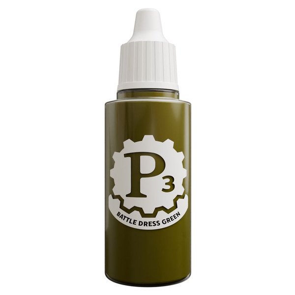 STEP3N143 18 ml 2025 Edition P3 Paint - Battle Dress Green