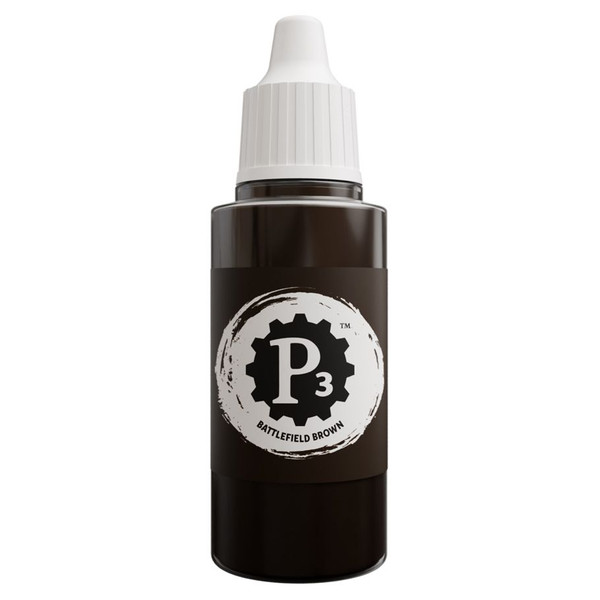 STEP3N144 18 ml 2025 Edition P3 Paint - Battlefield Brown