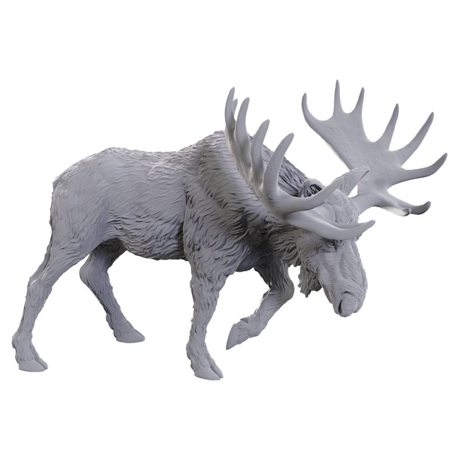 WZK90770 Deep Cuts Bull Moose Miniature
