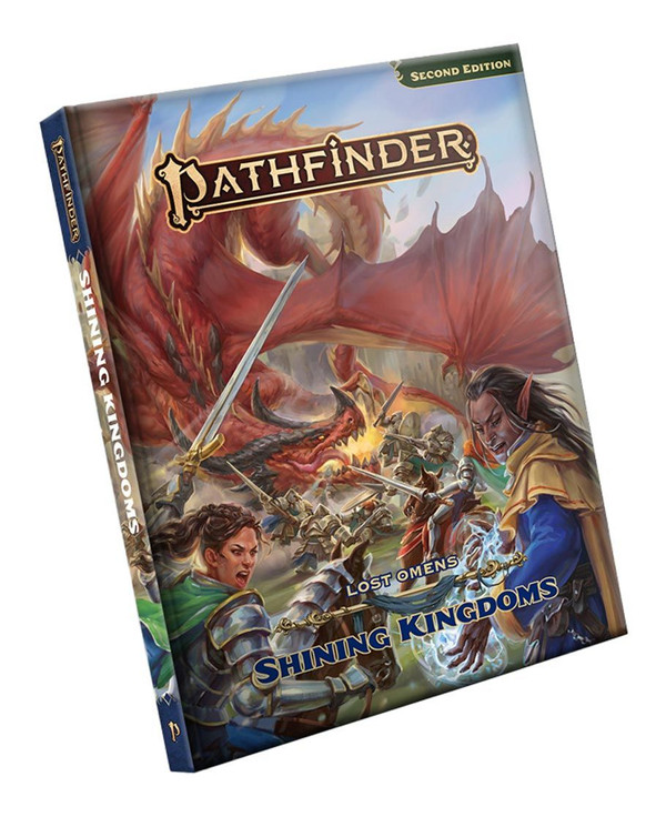 PZO13005-HC Pathfinder 2E Lost Omens Shining Kingdoms Role Playing Game