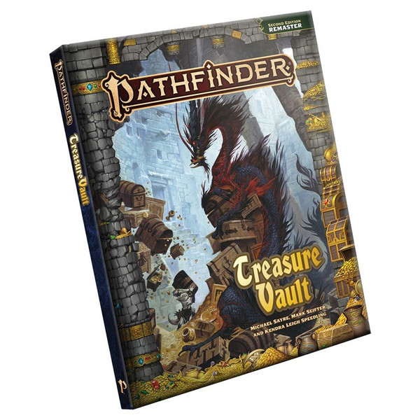 PZO12011-HC Pathfinder 2E Treasure Vault - Remastered Piece Role Playing Game