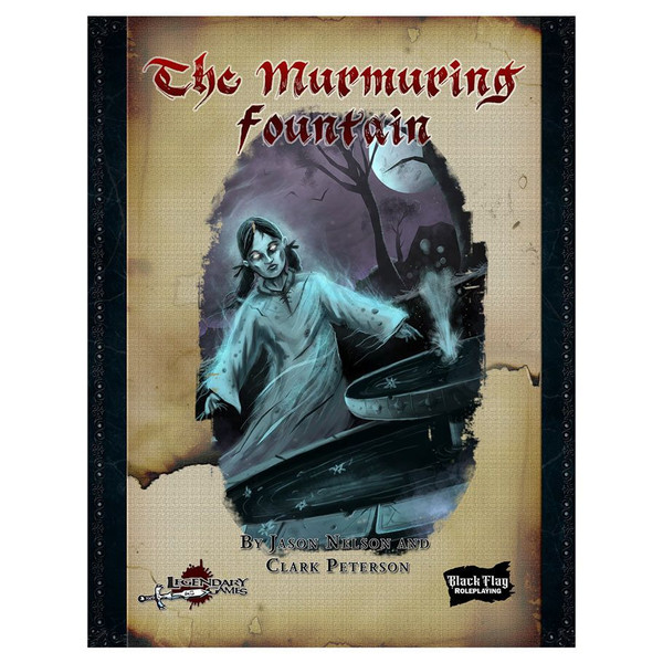 LEG003CC03BFR D&D 5E The Murmuring Fountain Black Flag Piece Role Playing Game