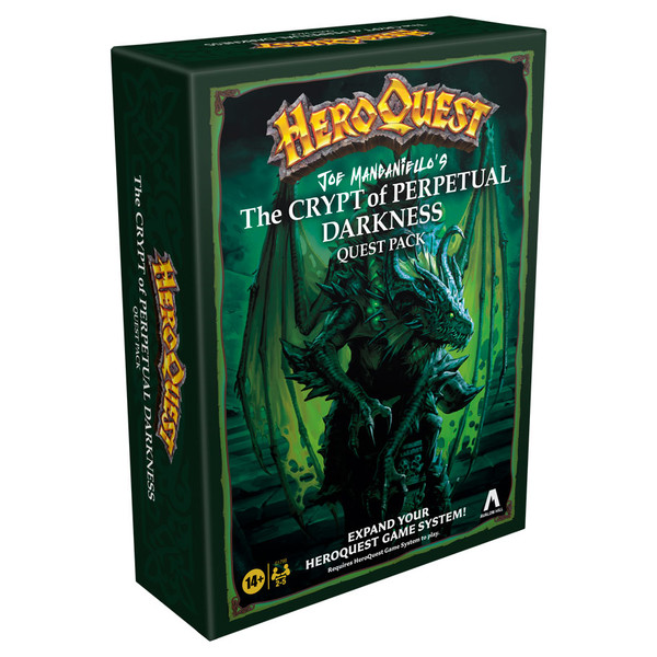 HSBG1798 Hero Quest Crypt of Perpetual Darkness Board Game