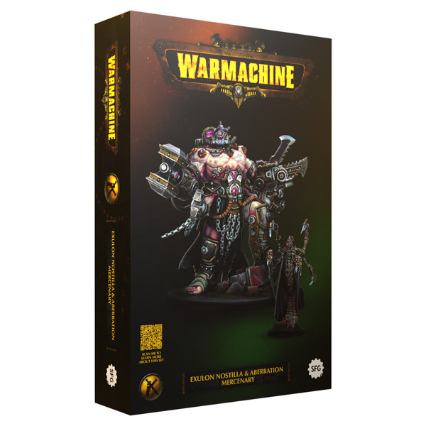 STEIKMER320 Warmachine Exulon Nostilla & The Aberration Miniature