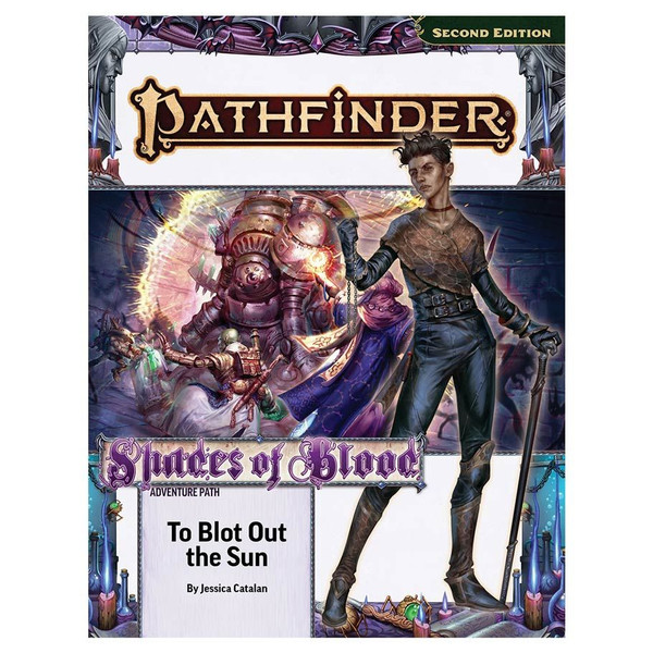 PZO15215-SC Pathfinder 2E Adventure Path To Blot Out the Sun Shades of Blood Role Playing Game - 3 Piece