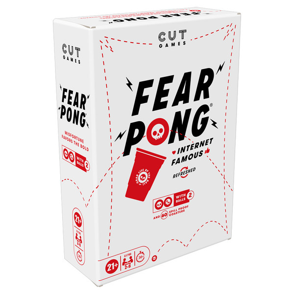 Hasbro Fear Pong Adult Party Game - Multi