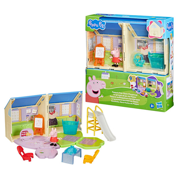 HSBG0530 Peppa Pig Pop-Open Playground Figures - 3 Piece