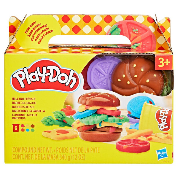 HSBG1609 Play-Doh Food Shapes Assortment - 4 Piece
