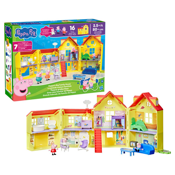 HSBG0508 Peppa Pig Family House - 2 Piece