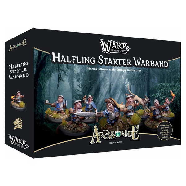 WRPARCWHLF001 ArcWorlde Halfling Starter - Metal Piece Miniature