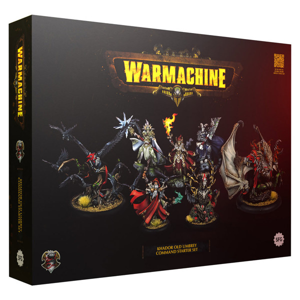 STEIKKDR223 Warmachine Khador Old Umbrey Command Starter Miniature