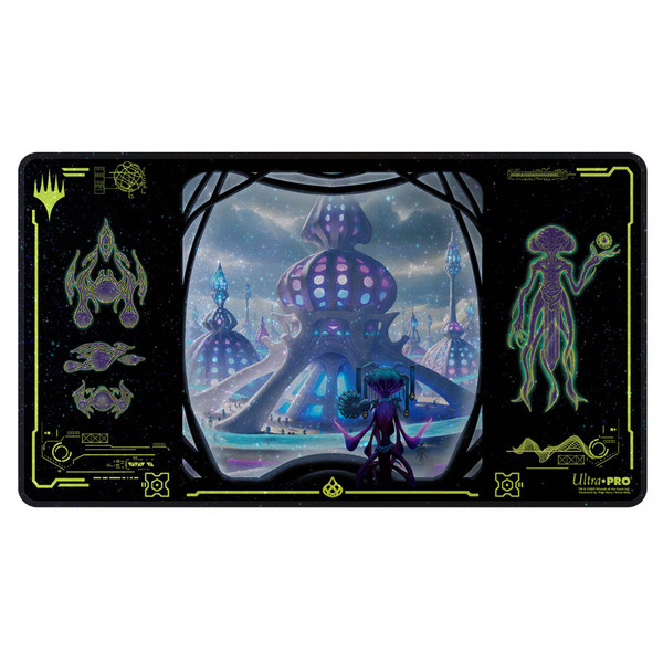 ULP38884 Magic the Gathering Edge Holofoil Blue Playmat