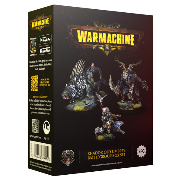 STEIKKDR210 Warmachine Khador Old Umbrey Battlegroup Box Miniatures Game Set