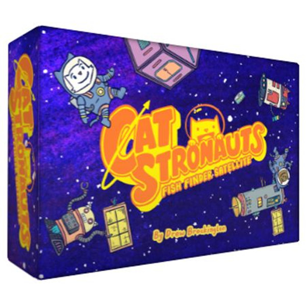 ATG1512 Cat Stronauts Fish Finder Satellite Exp Board Game