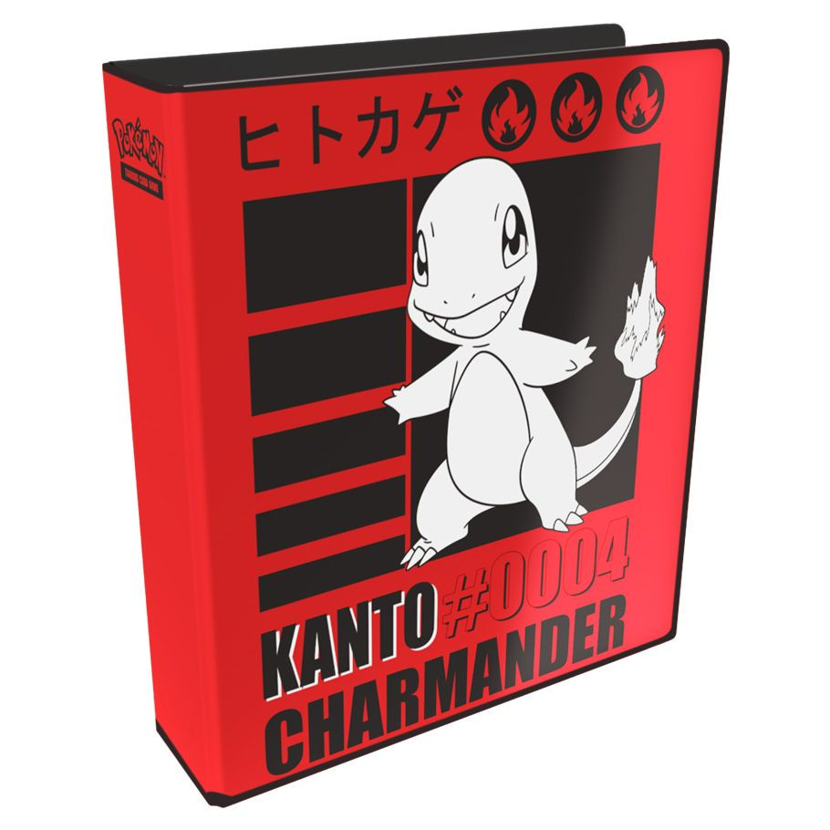ULP16597 2 in. Pokemon Charmander Trading Card Album Binder