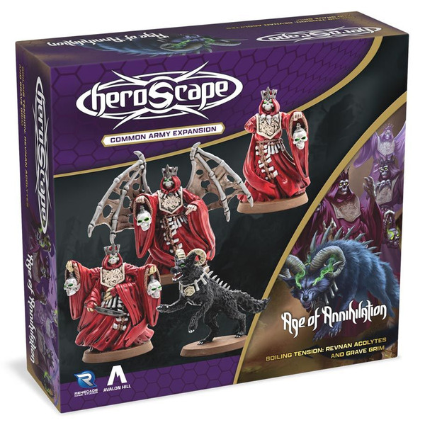 REN02794 Heroscape BT Rev Acolytes & Grave Grim Board Game