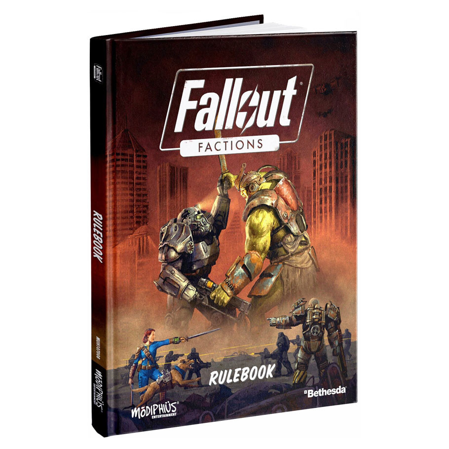 MUH107008 Fallout Factions Core Rulebook Miniatures